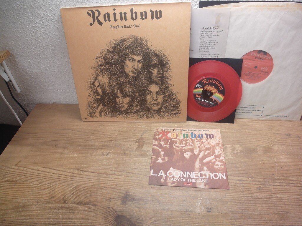Rainbow  Dio  Long Live Rock  N  Roll UK Lp 1978   rare  7 / HARROCK MONSTER