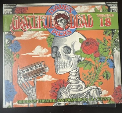 Grateful Dead Dave s Picks Vol 18 3CD Limited Edit Orpheum Theatre 1976 PreOwned