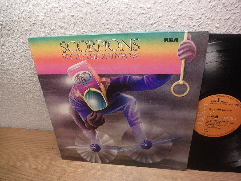 SCORPIONS - FLY TO THE RAINBOW 1974 Lp NM ABSOLUTELY KRAUT MONSTER