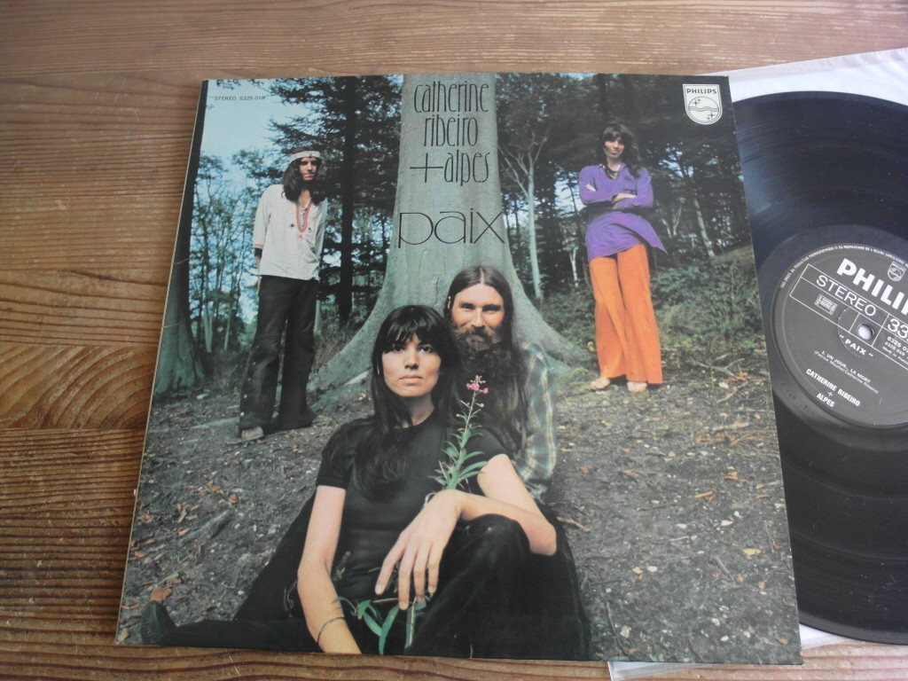 Catherine Ribeiro   Alpes Paix Lp French prog PSYCH FUZZ orig 1st press 1972 