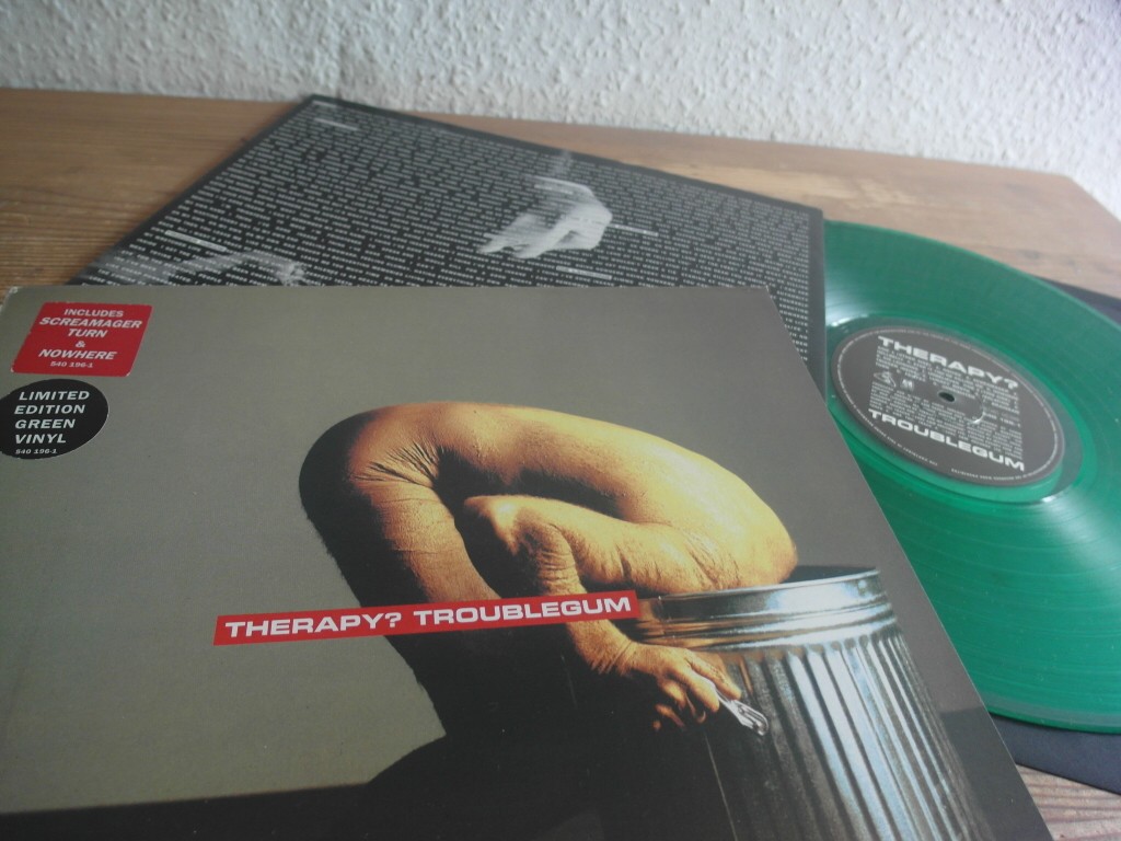 Therapy     Troublegum Lp 1994 mint- Alternative Rock, Indie Rock green Vinyl