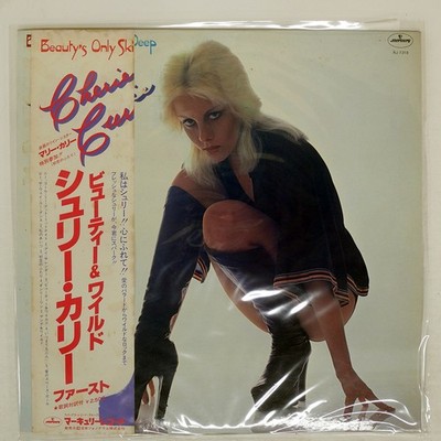 CHERIE CURRIE BEAUTY S ONLY SKIN DEEP MERCURY RJ7319 Japan OBI PROMO VINYL LP