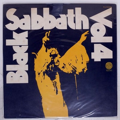 BLACK SABBATH VOL. 4 VERTIGO RJ6025 Japan VINYL LP