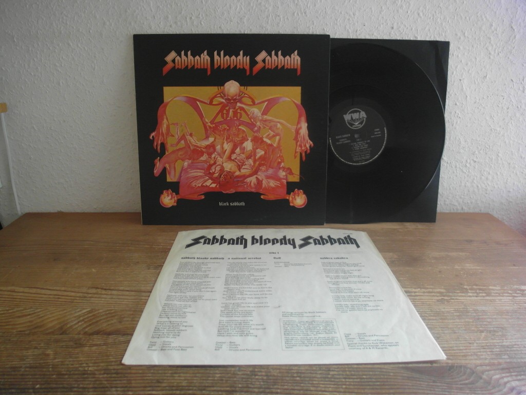 Black Sabbath     Sabbath Bloody Sabbath UK LP 1973 mint- Hard Rock Hammer