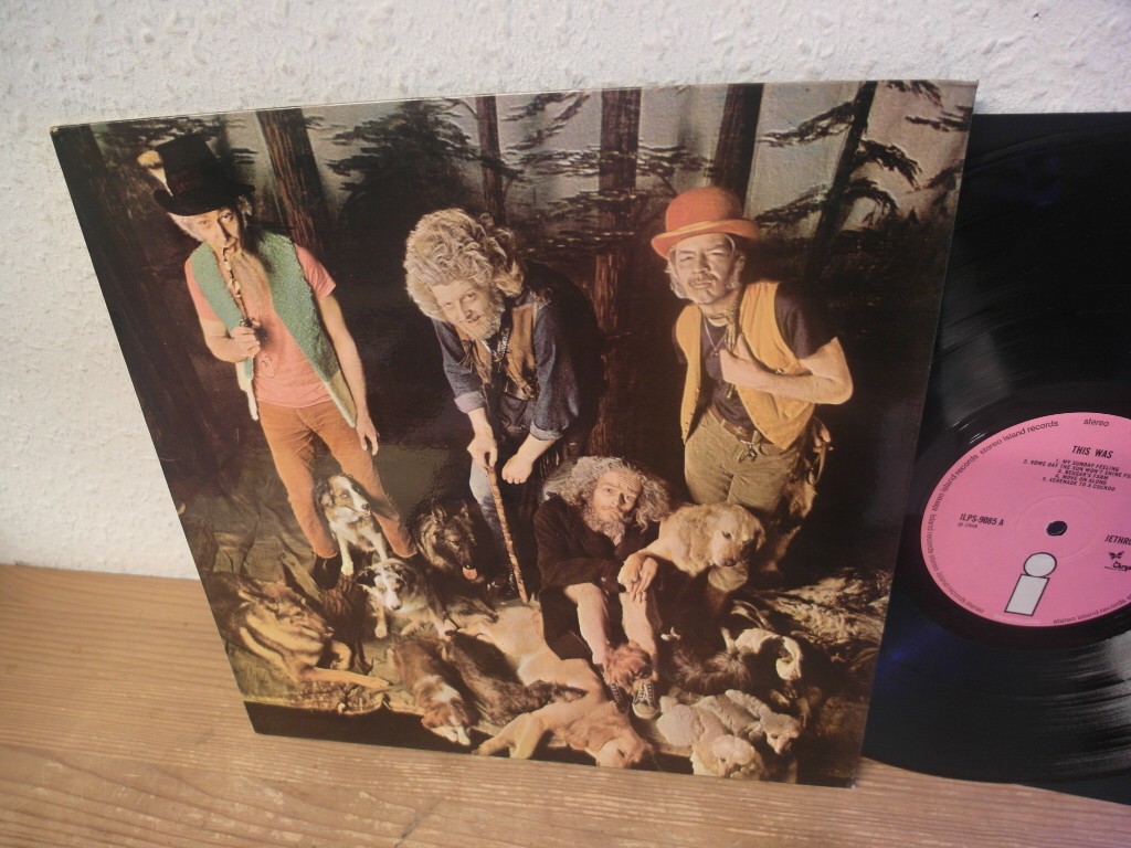 Jethro Tull     This Was RARE UK Pink Island LP 1969 / Folk Rock / Blues Rock