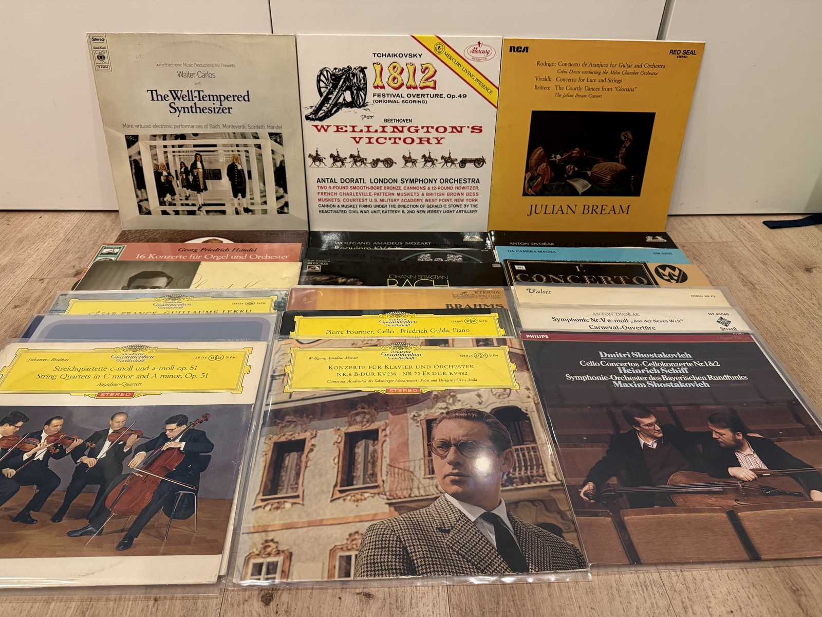 31x LP Lot Klassik, Classical, Mozart, Bach, Haebler, Beethoven