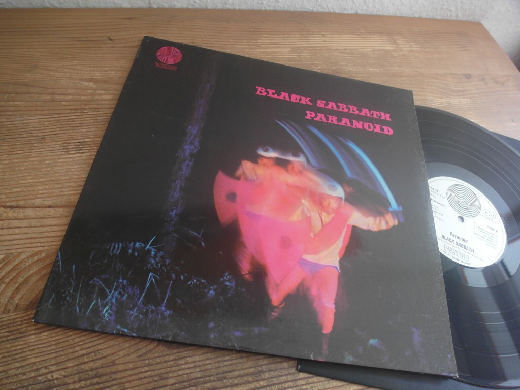 Black Sabbath     Paranoid 1970  Big Bear  Prog Rock, Metal meagrare LP   Gatefold