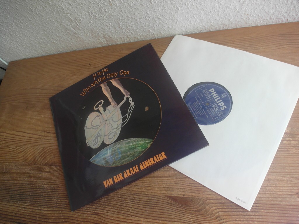VAN DER GRAAF GENERATOR H TO HE WHO AM THE ONLY ONE Lp 1970 MINT psych ROCK