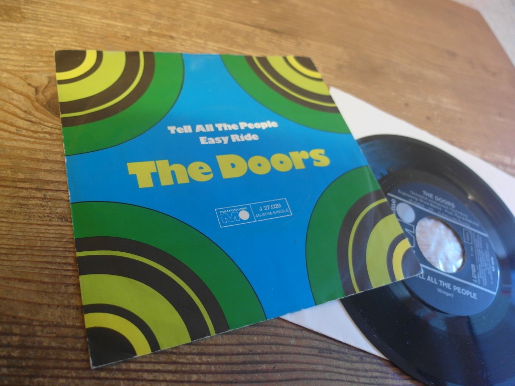 The Doors     Tell All The People rare  7 Single mint-1969 Blues Rock, psych Beat