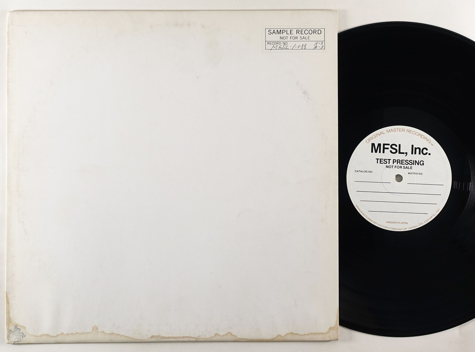 Pink Floyd  Atom Heart Mother  LP Mobile Fidelity Test Press RARE Unissued MFSL