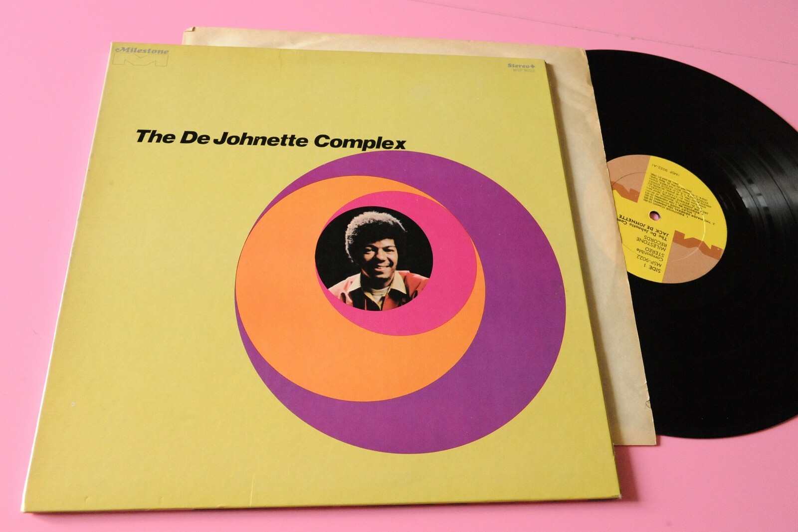 THE DE JOHNETTE COMPLEX LP ORIG US 1968 EX  TOP JAZZ GATEFOLD CARTONATE COVER