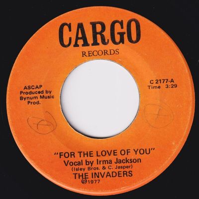 INVADERS For The Love Of You RARE modern soul 45 crossover The Peanut Man FUNK 