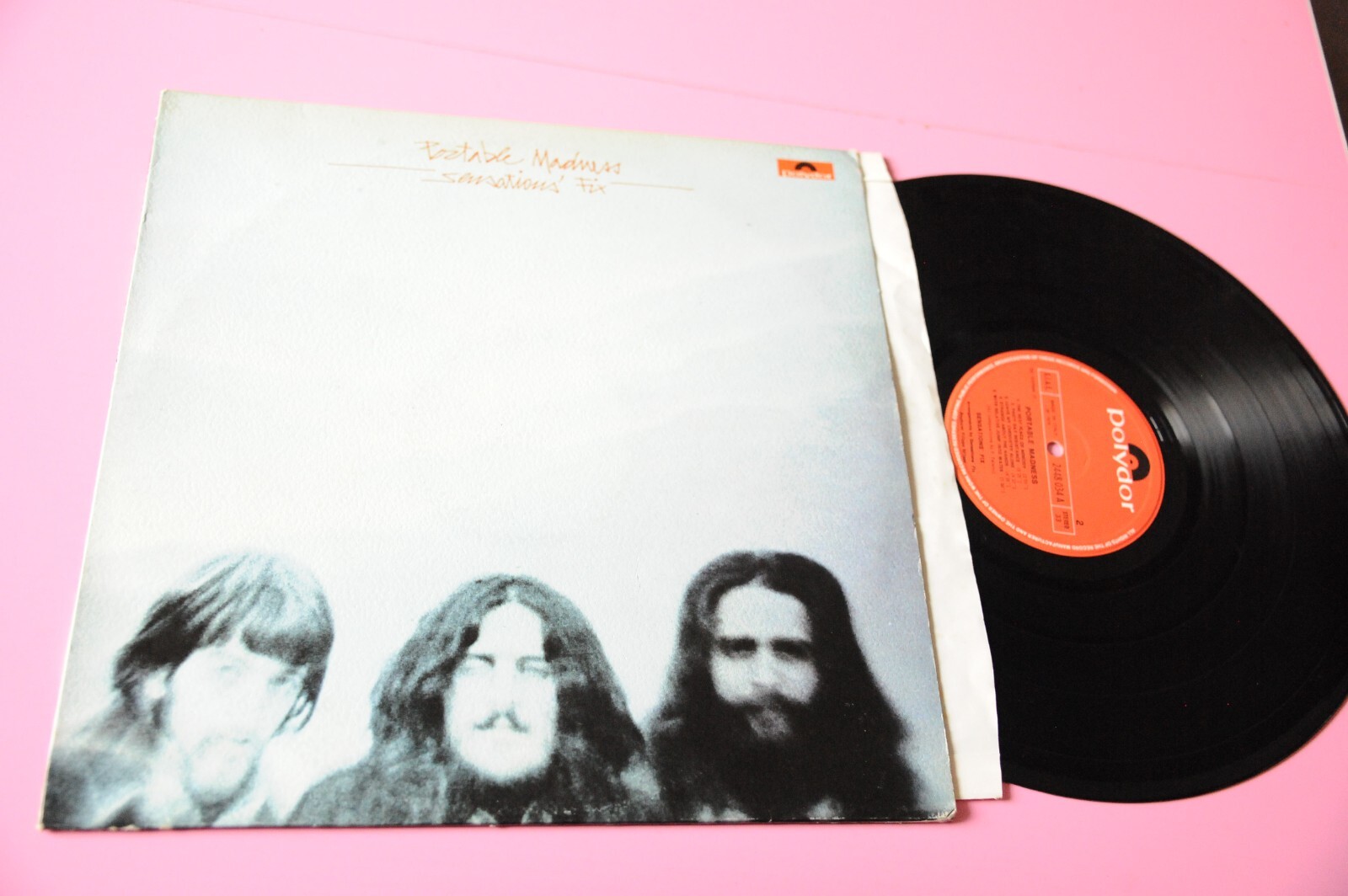 SENSATIONS FIX LP PORTABLE MADNESS ORIG ITALY PROG 1974 EX 