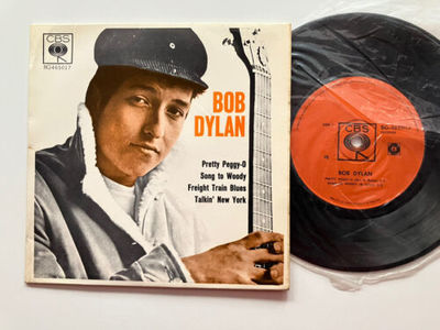 Bob Dylan 7    EP DEBUT First Album New Zealand