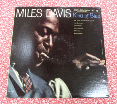 MILES DAVIS Kind Of Blue LP 1959 original JAZZ 6 eye deep groove
