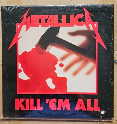 Metallica  Kill  Em All  10 Track LP on Megaforce Label  Sealed w Hole Punch
