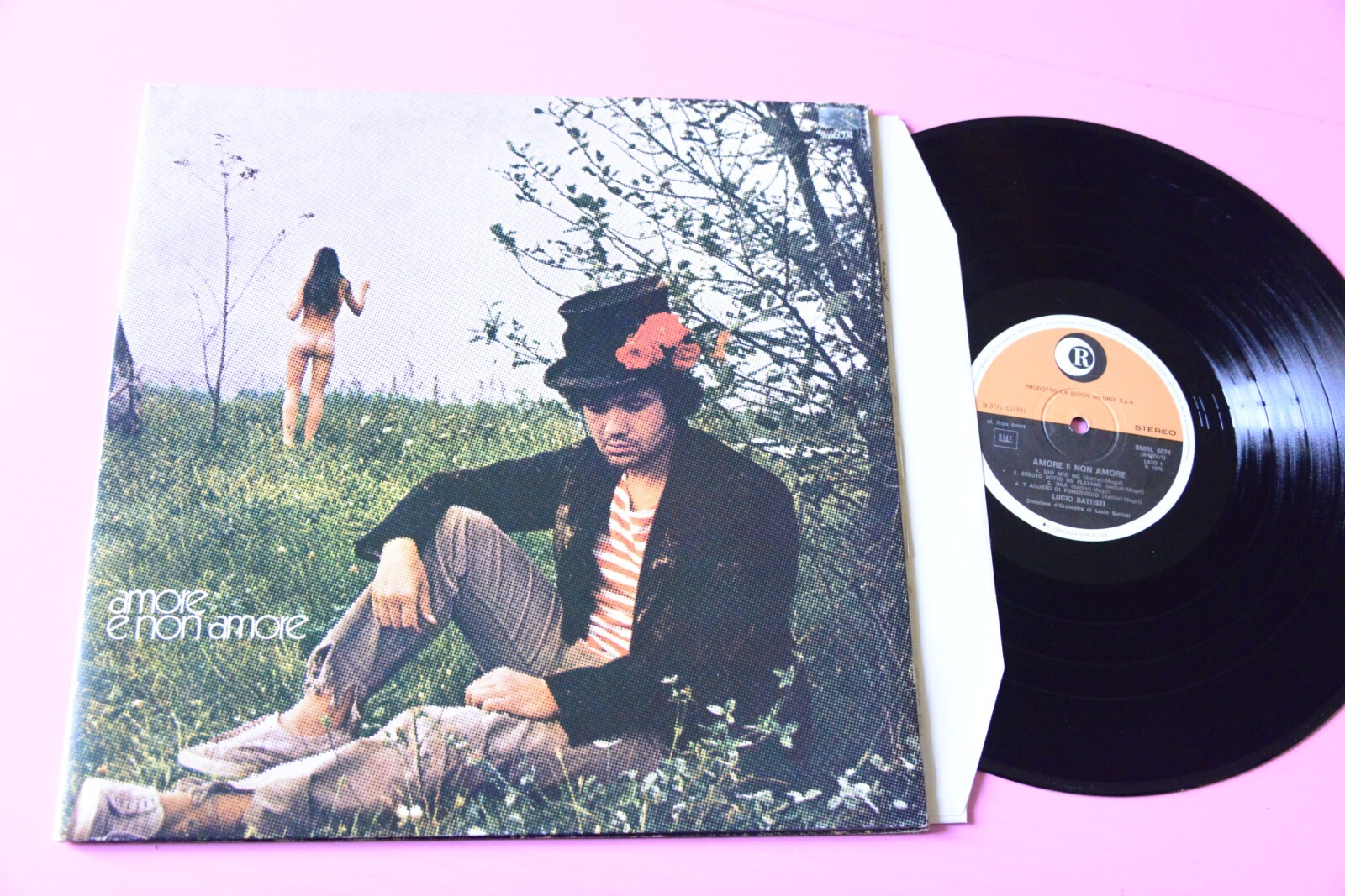 LUCIO BATTISTI LP AMORE NON AMORE ORIGINALE 1971