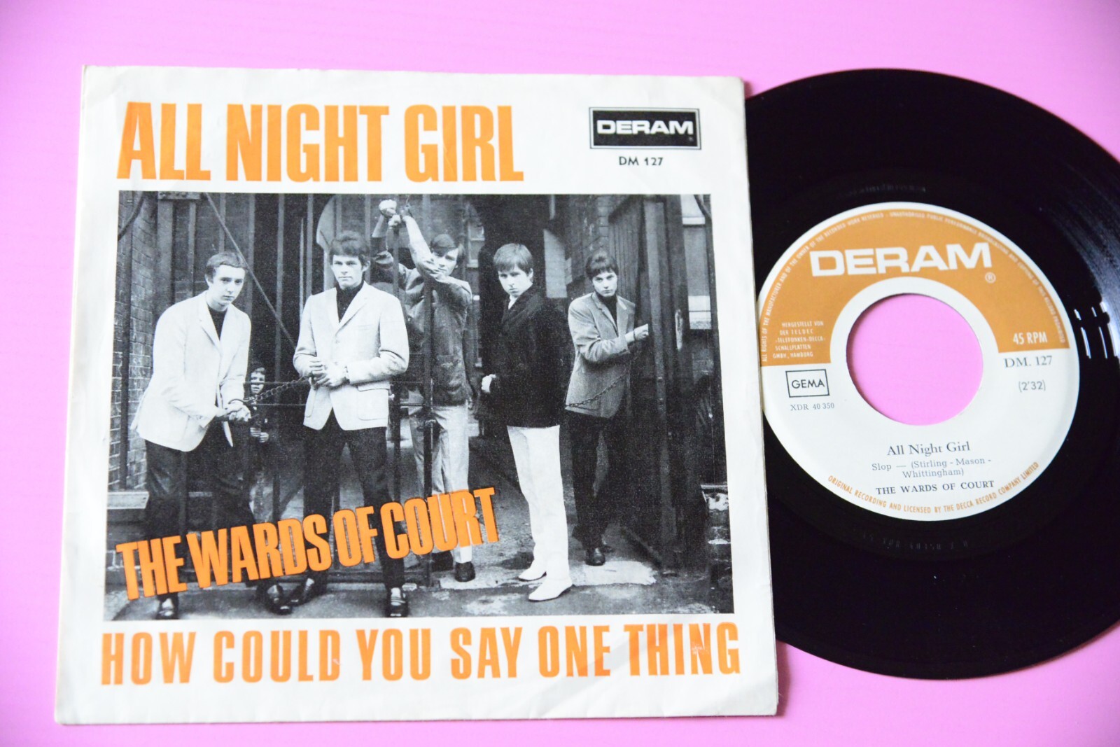 THE WARDS OF COURT 7  HOW COULD YOU SAY ONE THING ORIG GERMANY 1967 EX  