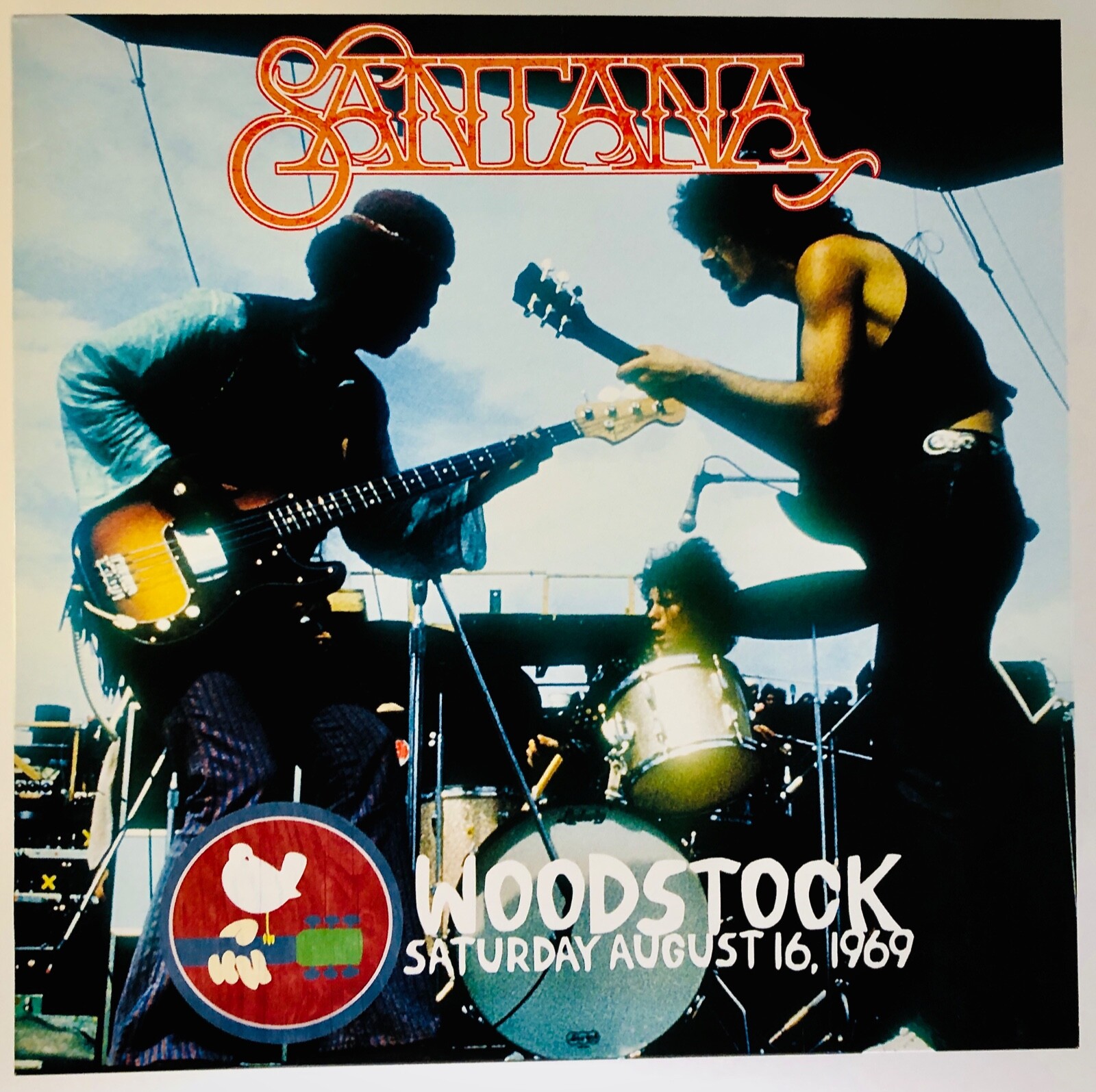 SANTANA -Woodstock  Saturday August 16, 1969 - Vinile Nero  RSD 2017 