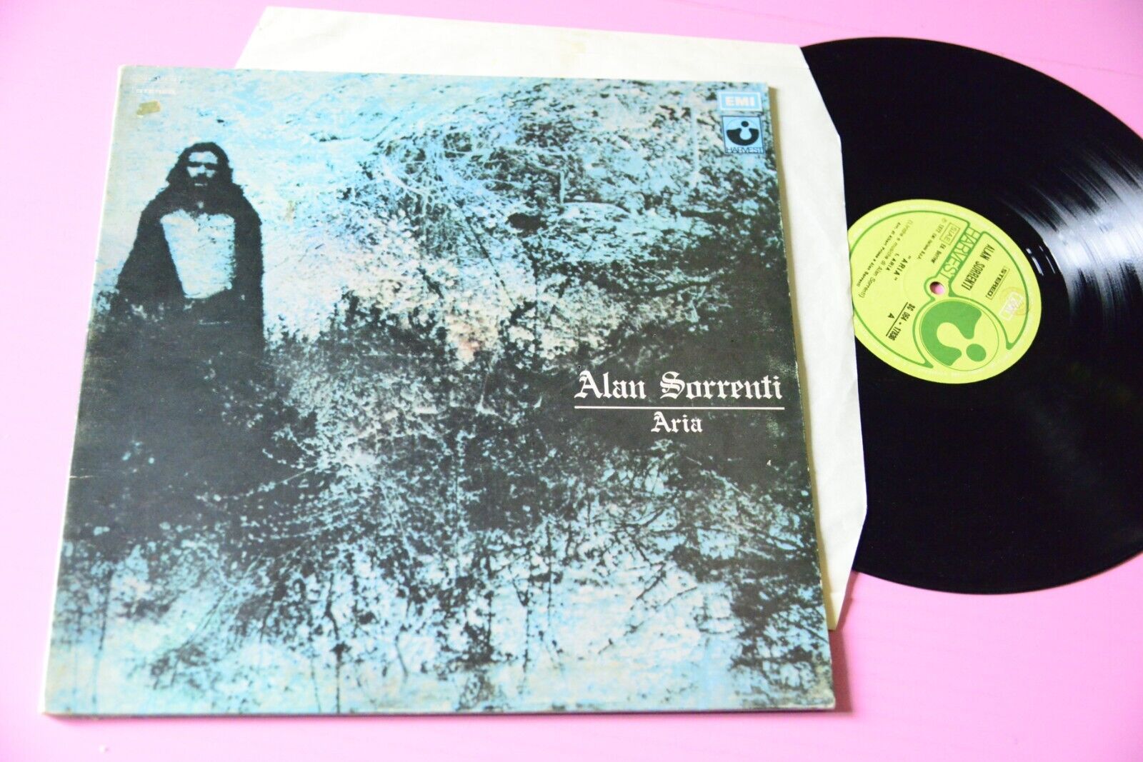 ALAN SORRENTI LP ARIA ITALY PROG 1973 EX  COPERTINA NON TEXTURED