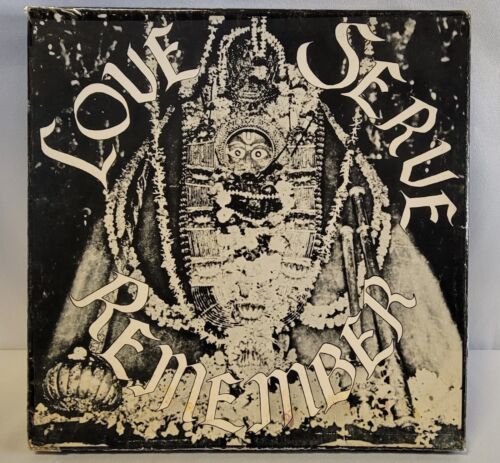 Ram Dass - Love Serve Remember - OG 1973 6xLP Box Set - Rare Psychedelic Hindu