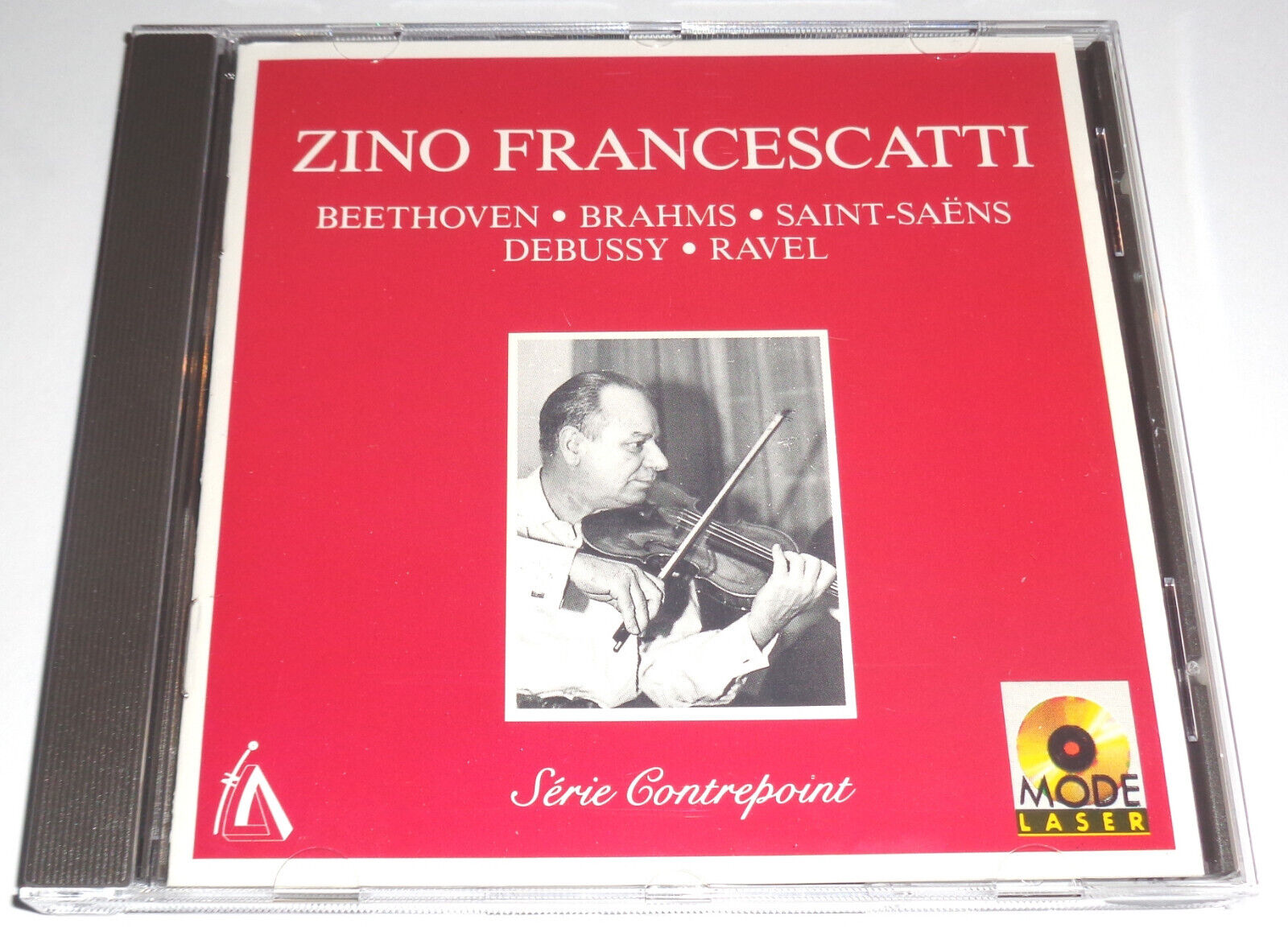 Vogue Classical CD Zino Francescatti Serie Contrepoint Beethoven Brahms no ifpi