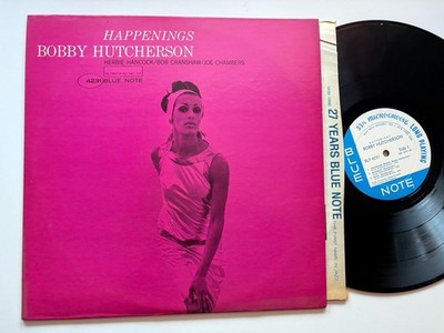 Bobby Hutcherson LP Happenings BLUE NOTE 4231 RVG MONO w/ Herbie Hancock