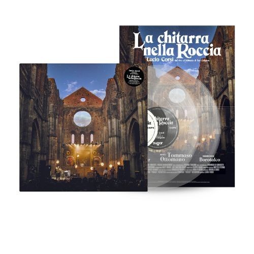 LUCIO CORSI - La Chitarra Nella Roccia dal vivo  2023  2 LP clear vinyl pre-sale