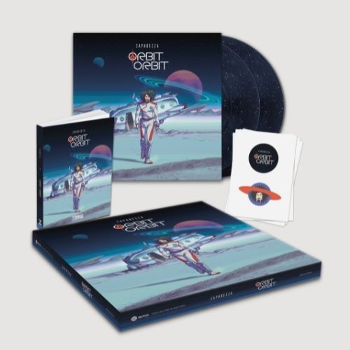 CAPAREZZA - Orbit Orbit - Space Box  2025  2 LP Vinyl BOOK Stickers