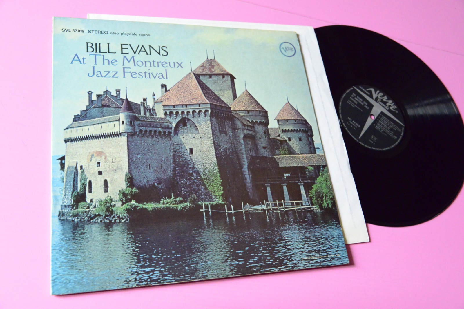 BILL EVANS LP AT MONTREUX JAZZ FESTIVAL ITALY ORIG 1969 NM  CHE JAZZ   