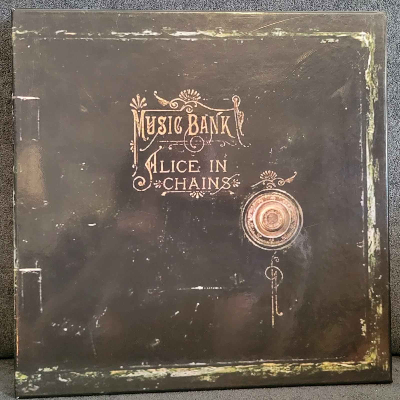 RARE Alice In Chains     Music Bank LP Vinyl Yellow Europe Pressing