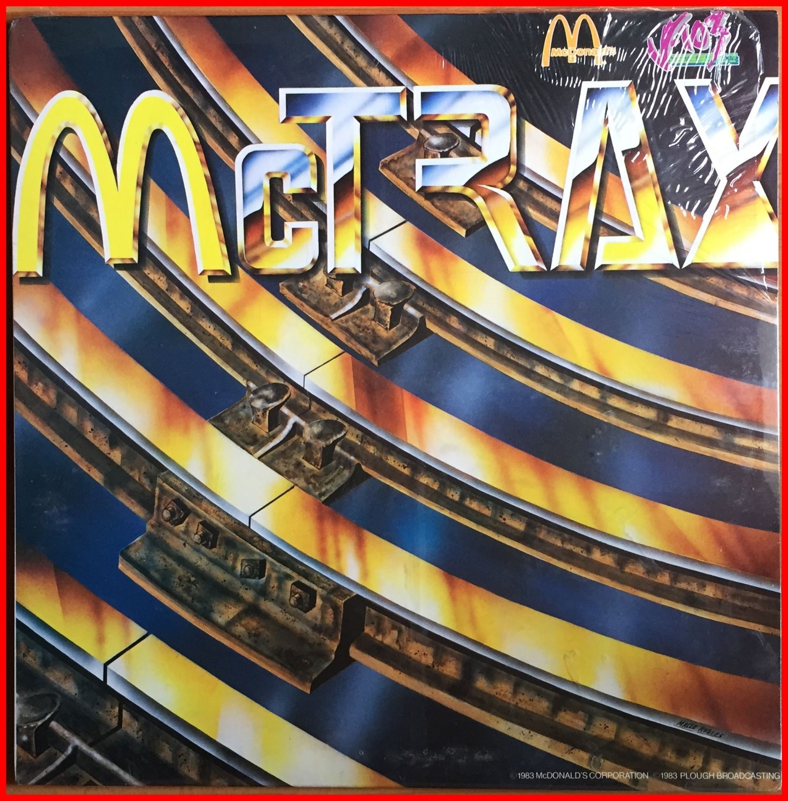 MODERN BOOGIE FUNK LP Various-McTrax ULTRA RARE  83 - Anthony Lockett - SEALED 