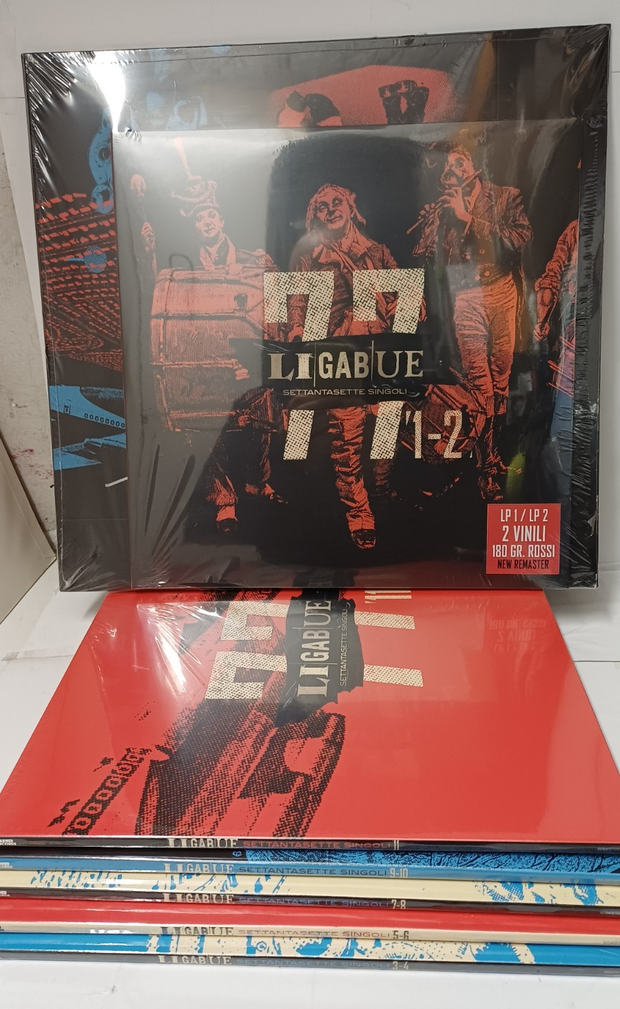 RACCOLTA COMPLETA 6LP Ligabue - Settantasette 77 Vinili 2020  NEW STILL SEALED