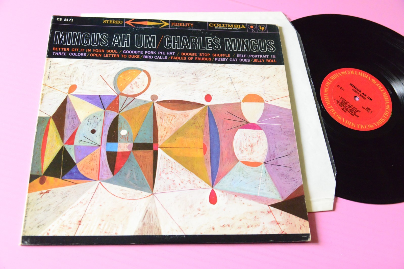CHARLES MINGUS LP AH UM CS 8171 US 1971 NM           CHE JAZZ     