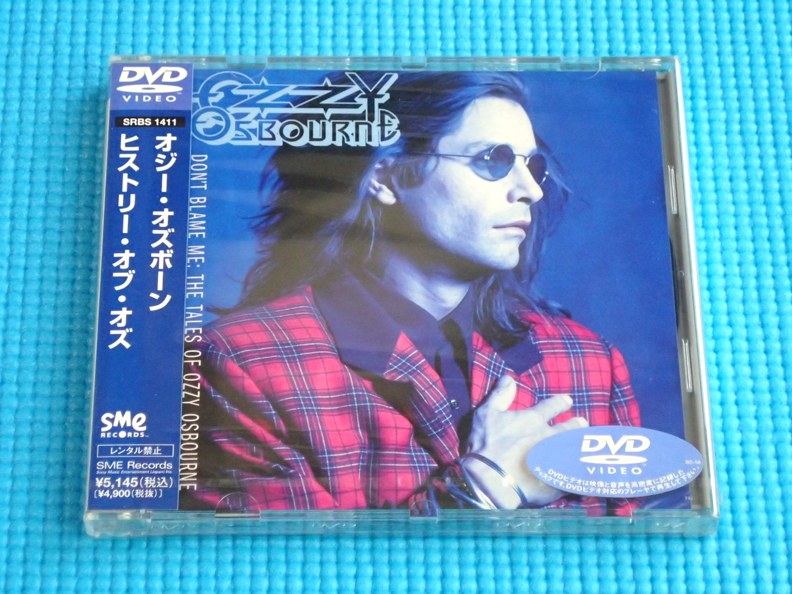 OZZY OSBOURNE DVD Don t Blame Me The Tales Of 2001 Japan NEW SRBS-1411 OBI  CD