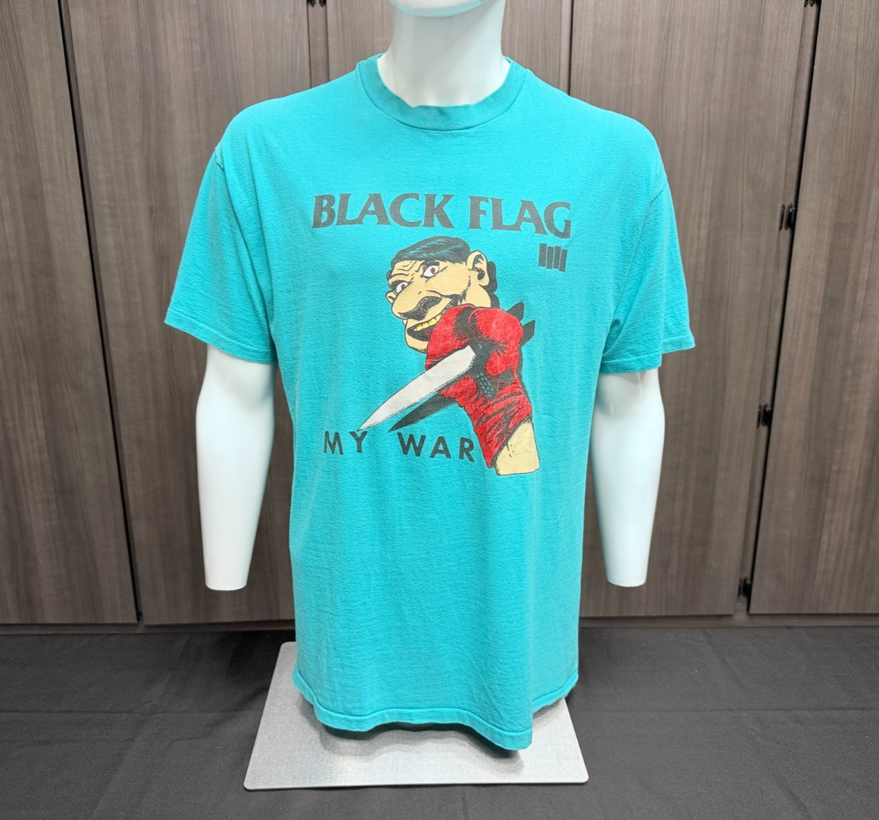 Vintage 80   s BLACK FLAG  MY WAR  Punk Rock Metal Grunge Band Concert SHIRT XL