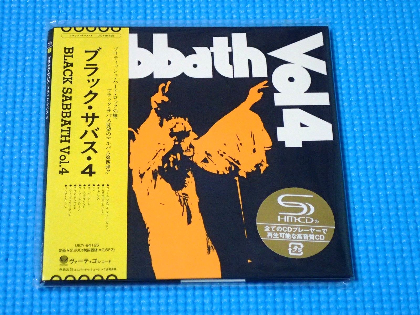 BLACK SABBATH Mini LP SHM CD Vol. 4 2009 Japan UICY-94185 OBI OZZY OSBOURNE