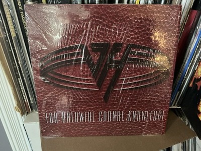 Van Halen - For Unlawful Carnal Knowledge W/Insert RED colored Vinyl, 1 Play NM
