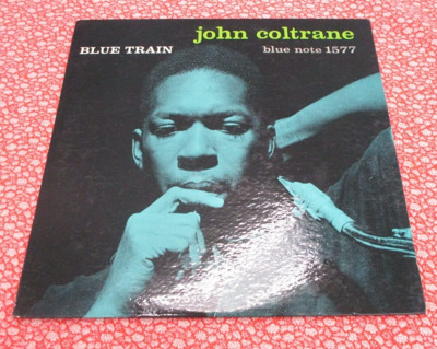 JOHN COLTRANE Blue Train LP 1959 pressing JAZZ Blue Note deep groove RVG