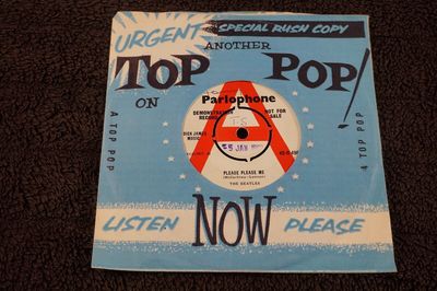 THE BEATLES Please Please Me  Parlophone UK 1st Press DEMO 7  1963  Rare  PROMO