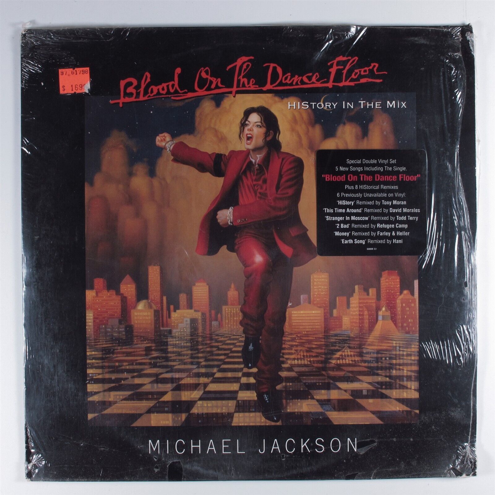 MICHAEL JACKSON Blood On The Dance Floor EPIC E2-68000 2XLP SEALED l