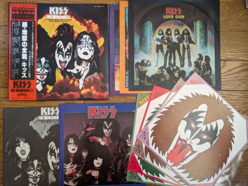 KISS The Originals II 2 1978 JAPAN 3 LP Complete Set w/ OBI 2 Booklet 4 Mask