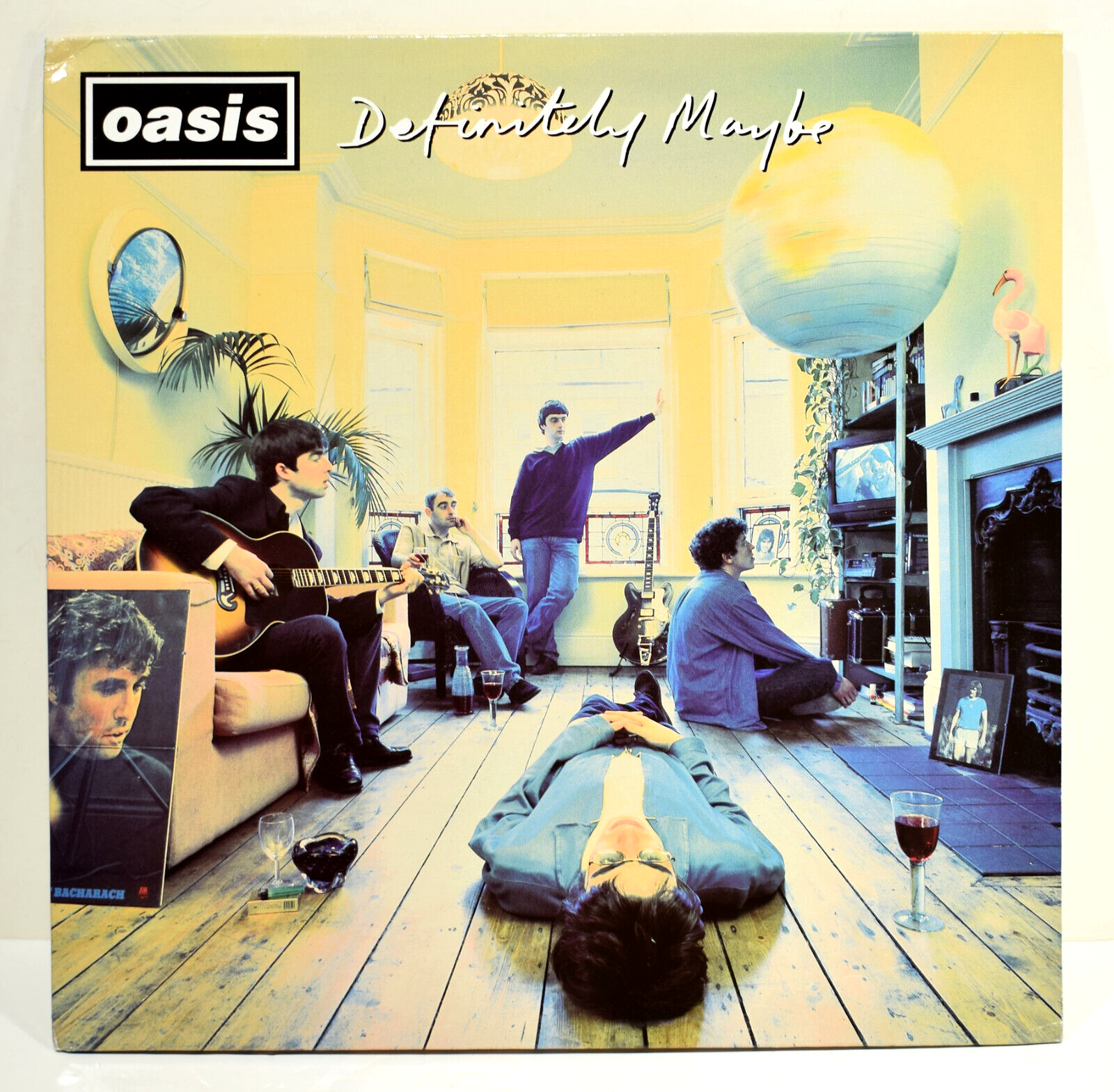 OASIS Definitely Maybe UK Import OP 1994 Damont Pressing NM- Creation CRE LP 169