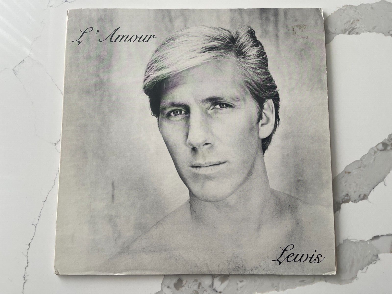 Lewis L amour LP Rare Outsider Folk Private Press Rock Synth Etehereal