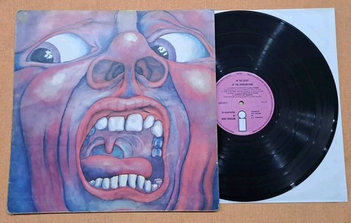 LP Gatefold KING CRIMSON - THE COURT OF THE  CRIMSON KING Prima Stampa UK 1969