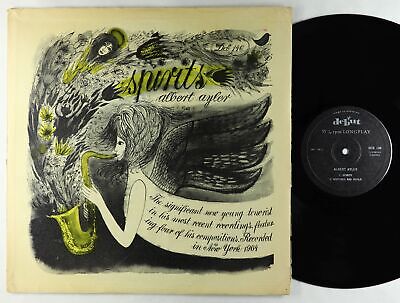 Albert Ayler - Spirits LP - Debut Denmark OG Press Mono VG 