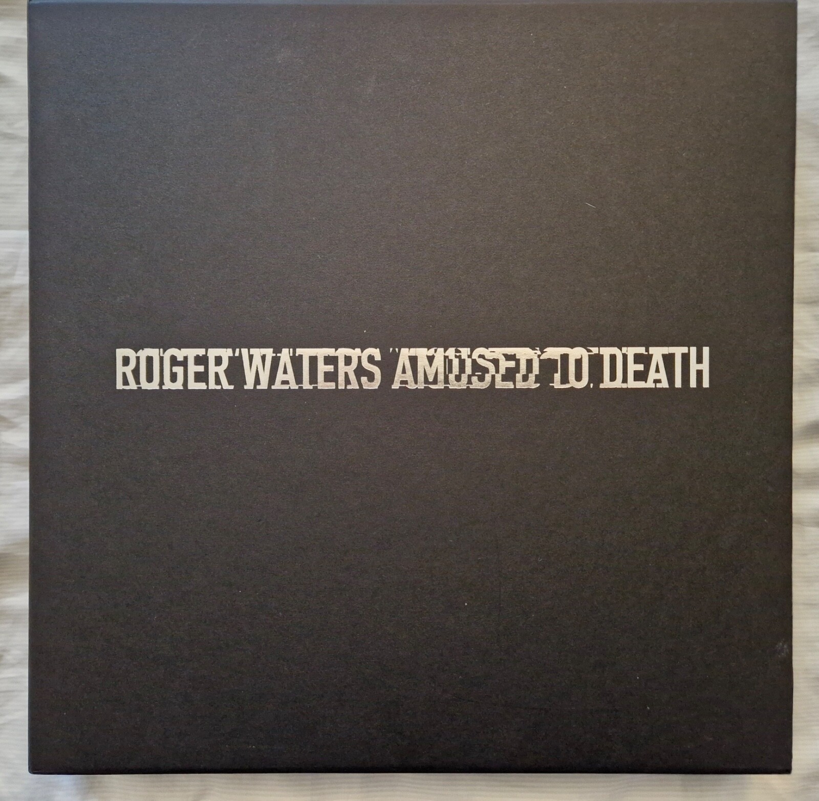 ROGER WATERS AMUSED TO DEATH - 4 LP   BOX - ANNO 2023 - MINT
