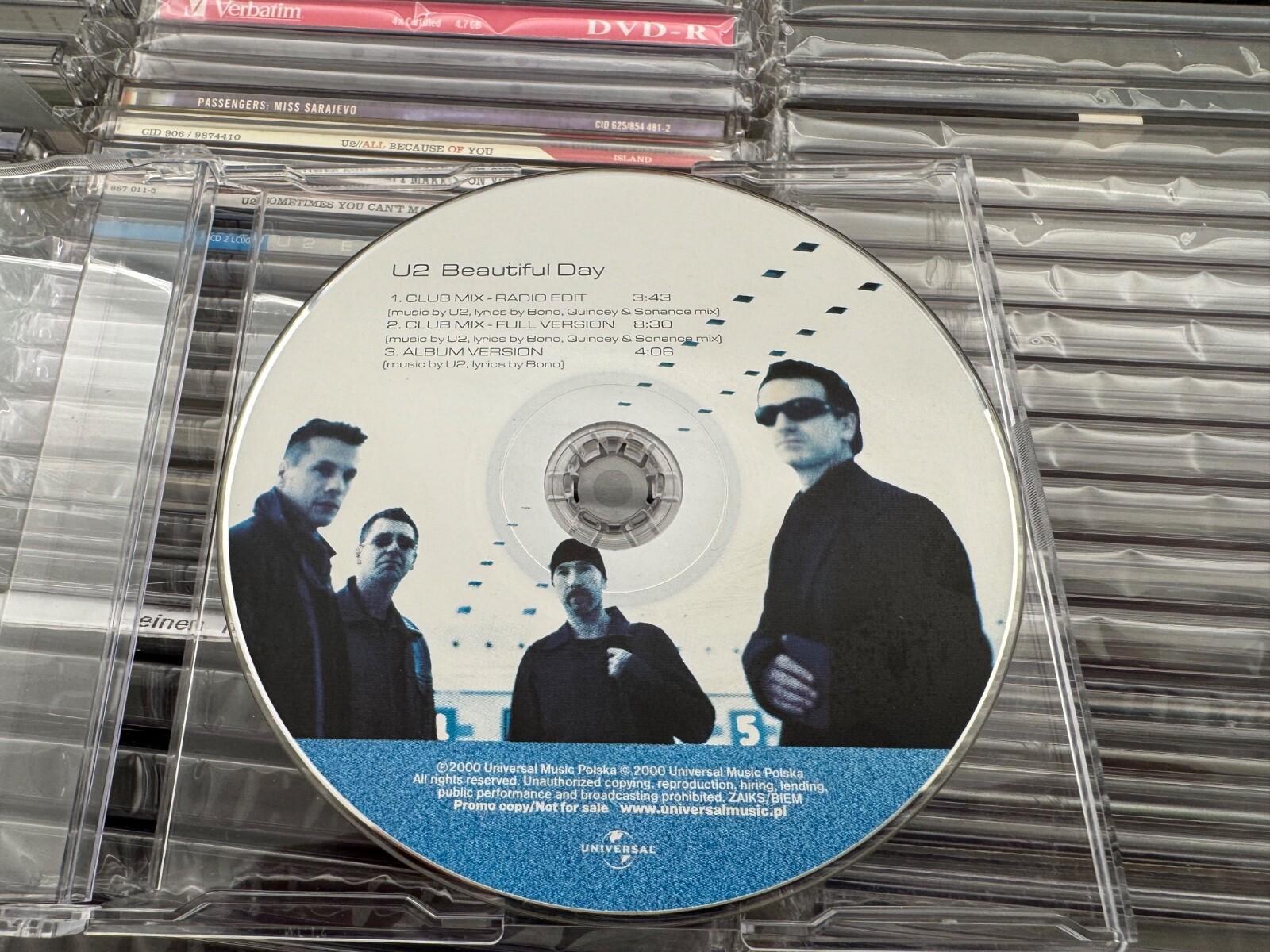 U2 : CD BEAUTIFUL DAY - POLAND PROMO
