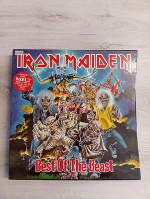 Iron Maiden The Best of the Beast Box 4 LP Limited Edition 1996 buone condizioni
