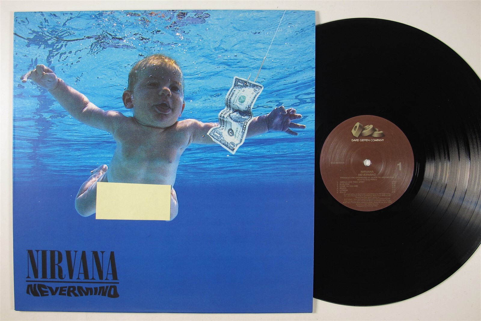 NIRVANA Nevermind DGC LP NM 180g audiophile 2013 reissue with insert a